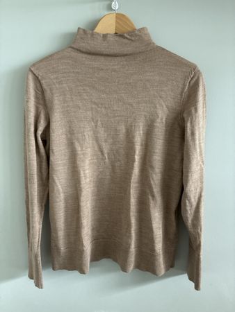 Pullover Selected Femme Merinowolle beige Grösse M