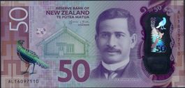 Neuseeland 50 Dollar 2016 UNC