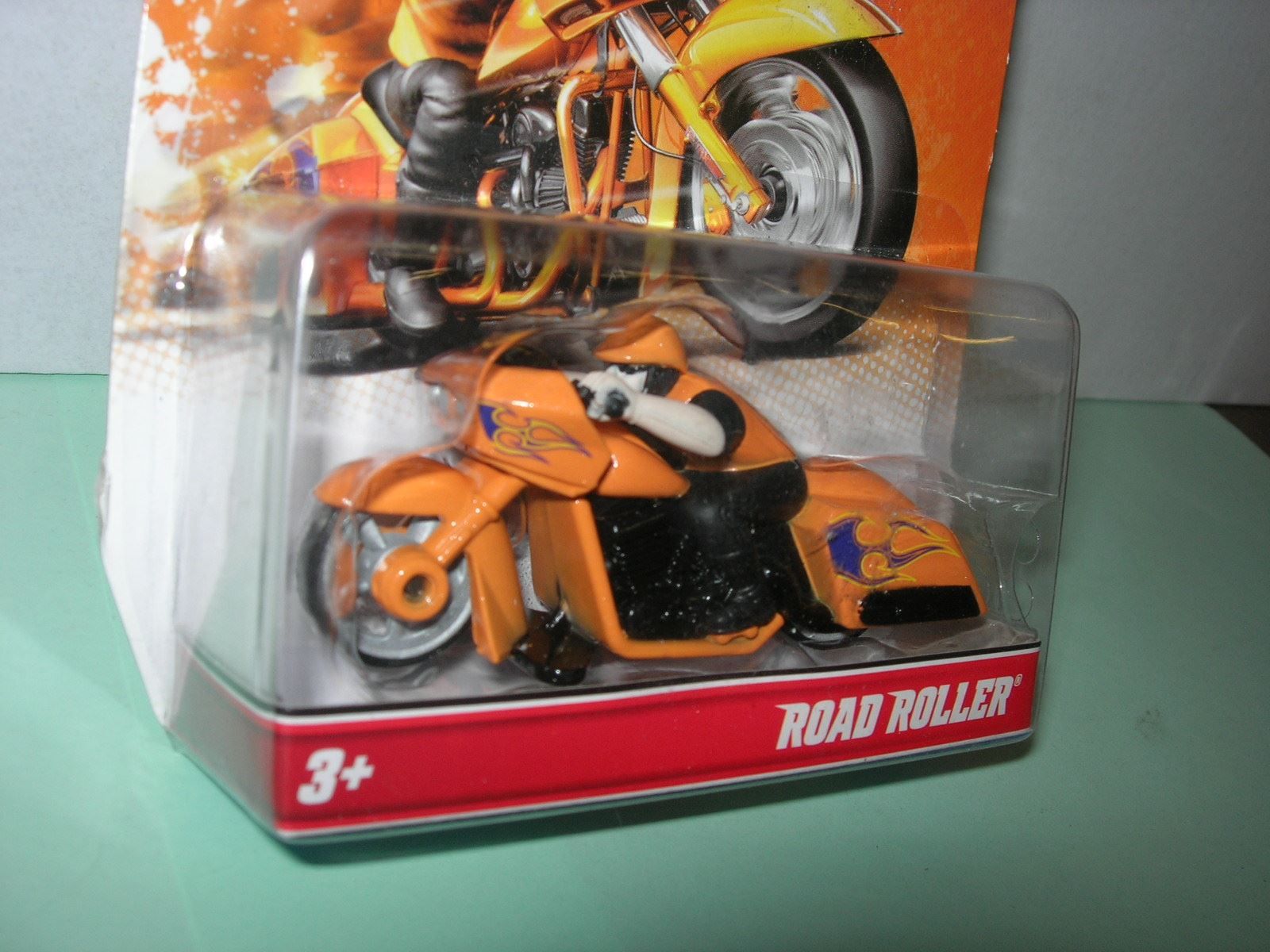 Hot Wheels Giocattoli: ROAD ROLLER  - Speed Cycles * Hot Wheels – Nuovo e nell'imballaggio originale da Hornussen venduto da Corvette- 1