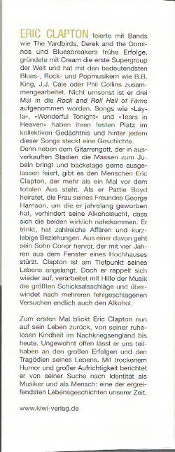 Libri: Buch Eric Clapton - Mein Leben – Usato da Landquart venduto da Rber 1
