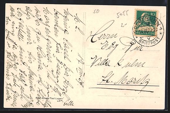 Cartoline postali: AK Solothurn, Landhausquai, 1929 – Usato da Berlin venduto da bartko-reher 1