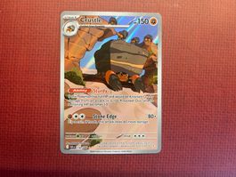 Pokemon Crustle Art Rare Black Bolt near Mint