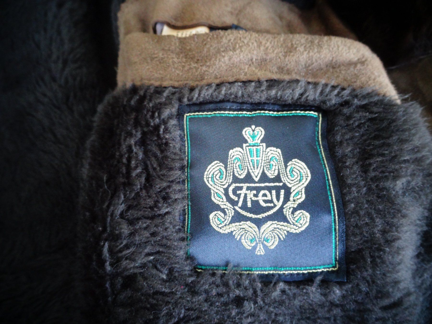Cappotti: Wildleder Mantel Frey echtes Leder – Usato da Neerach venduto da jenny062 3