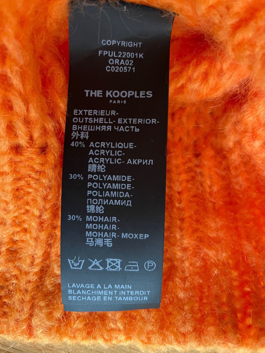 Kooples Pullover & Sweatshirts: Orangefarbener Pullover THE KOOPLES – Neu (gemäss Beschreibung) aus Richterswil von IrynaL 4