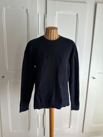 COS - Strickpullover dunkelblau L
