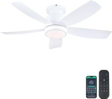 Deckenventilator mit Licht 104cm Fernbedienung