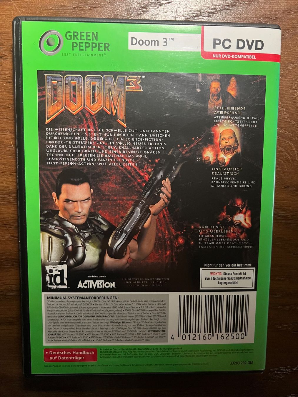 Giochi: Doom 3 (PC DVD) – Usato da Therwil venduto da annickfankhauser 1