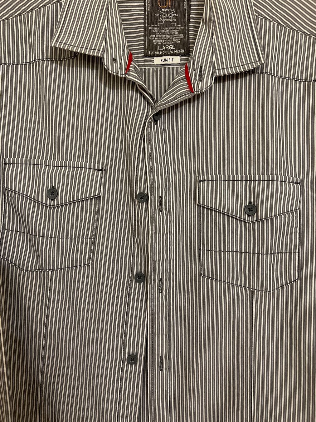 Hemden: SPRINGFIELD Hemd L SLIM FIT – Gebraucht aus Horgen von linuxrp 4