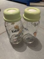 2  Bibi glass Flaschen - Schoppen