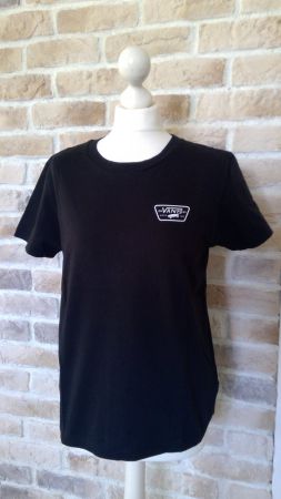 T-shirt noir VANS since 1966, taille M, coton 100%, NEUF