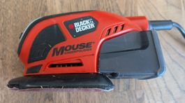 Dreieckschleifer Black & Decker Mouse KA1000 mit Tasche