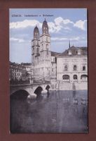 ZÜRICH - Grossmünster - Helmhaus - 1920