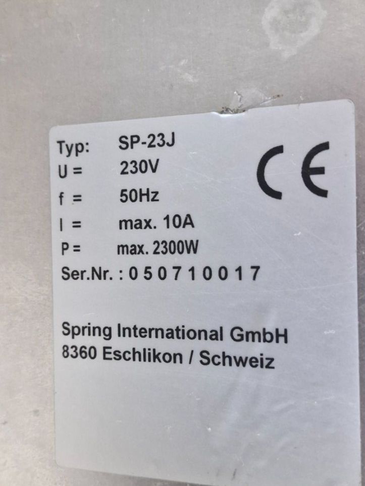 Cucine: Induktions Herdplatte Spring SP-23j ab 1.- – Usato da Dorf venduto da Miner-supply 7