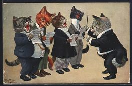 Arthur Thiele: Katzen-Männergesangverei