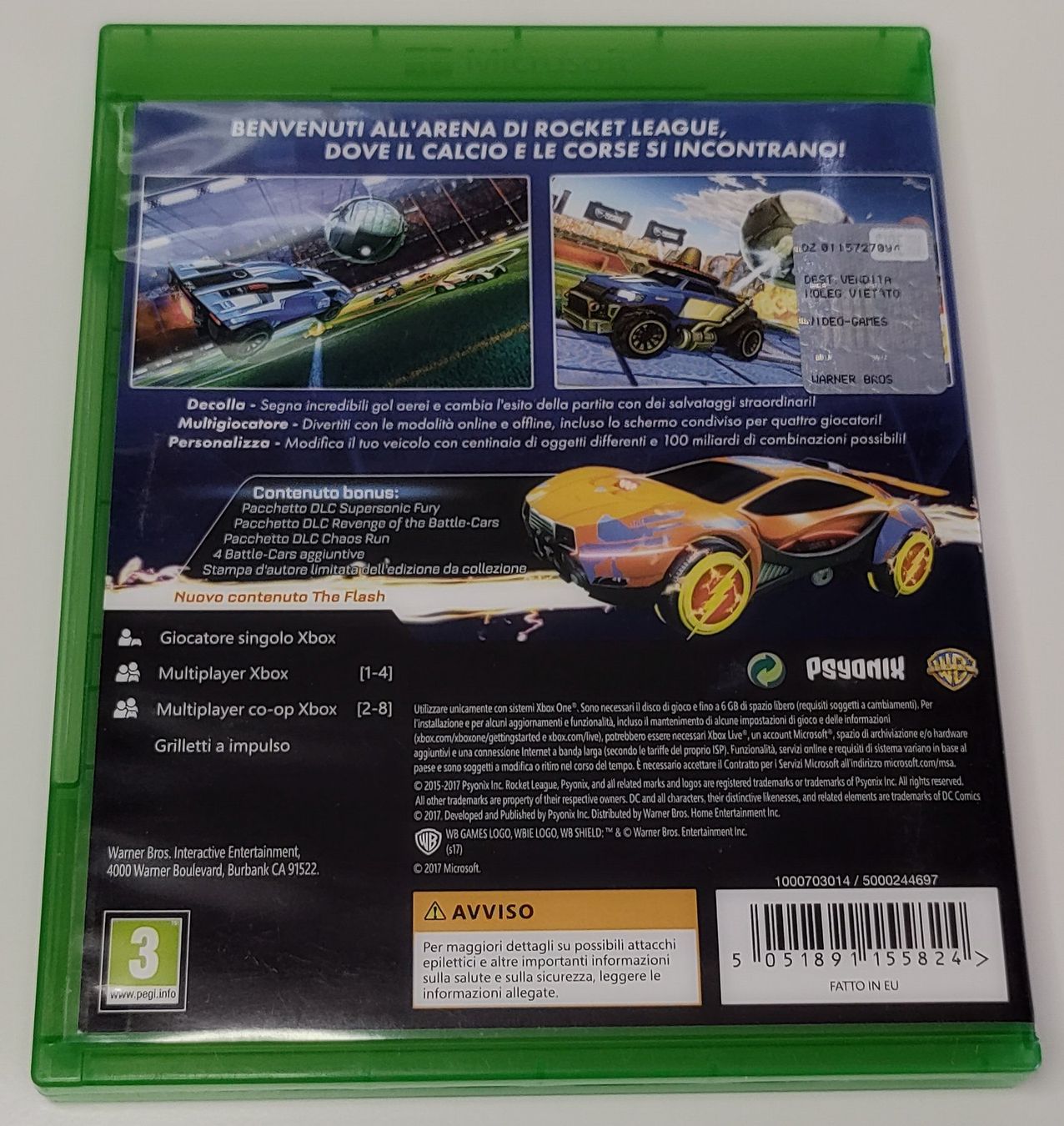 Spiele: Xbox One: Rocket League (IT) – Gebraucht aus Uznach von Cheese-Us 1