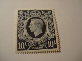 Grossbritannien, alte Marke 10 Shillings *