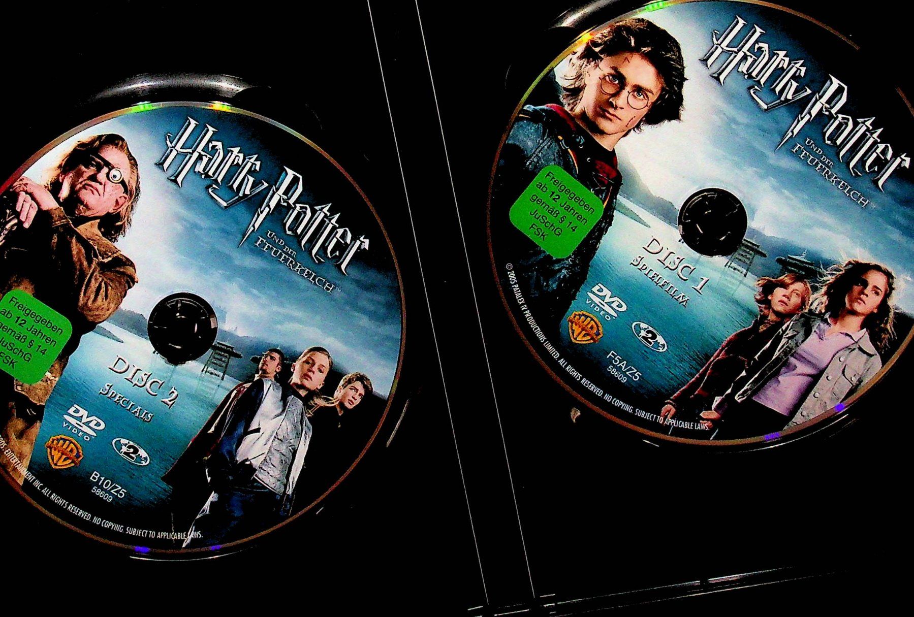 Alle DVDs: DVD 2 Disc/ Harry Potter Der Feuerkelch – Gebraucht aus Reitnau von Zaomir 2