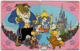 Disney's "Die Schöne und das Biest" - DE Telefonkarten Serie