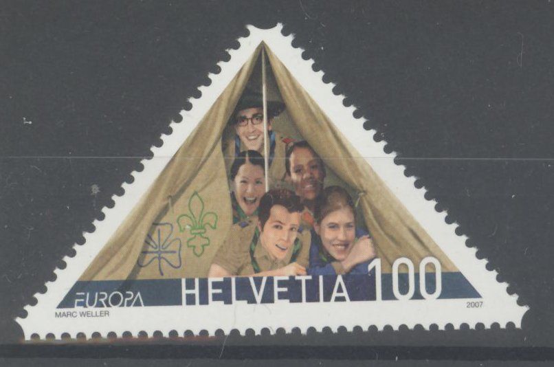 Tutti i francobolli: 2007, Europa Pfadi  ** – Usato da Willisau venduto da Vollstempel