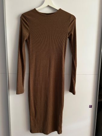 Urban Classics Strickkleid - darkkhaki