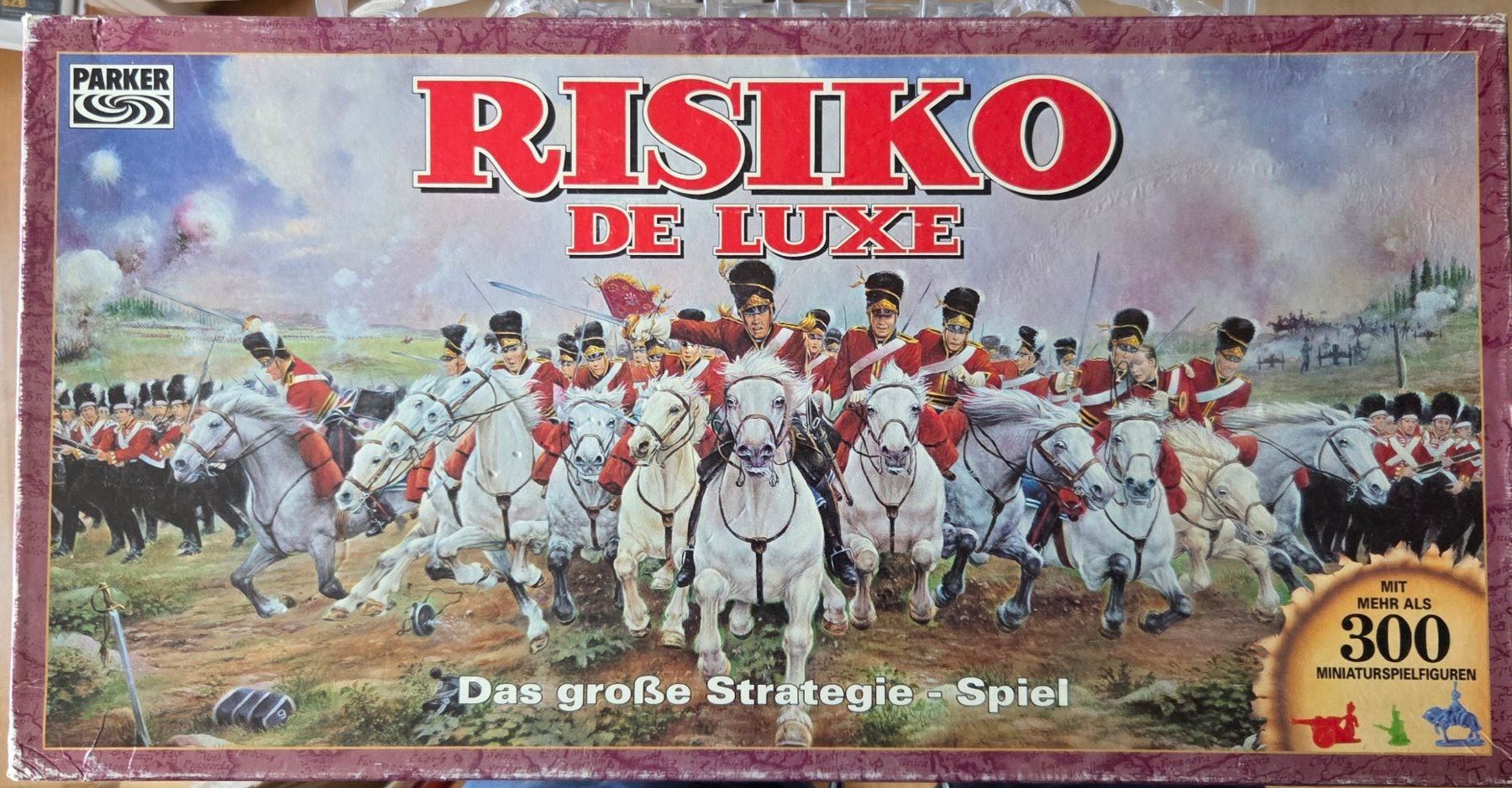 Parker Jeux: Spiel RISIKO De Luxe von Parker 1994 – D'occasion à Gossau SG par tenerife11
