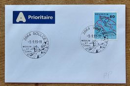 Lettre avec obl. spéciale SOULCE 3.9.93