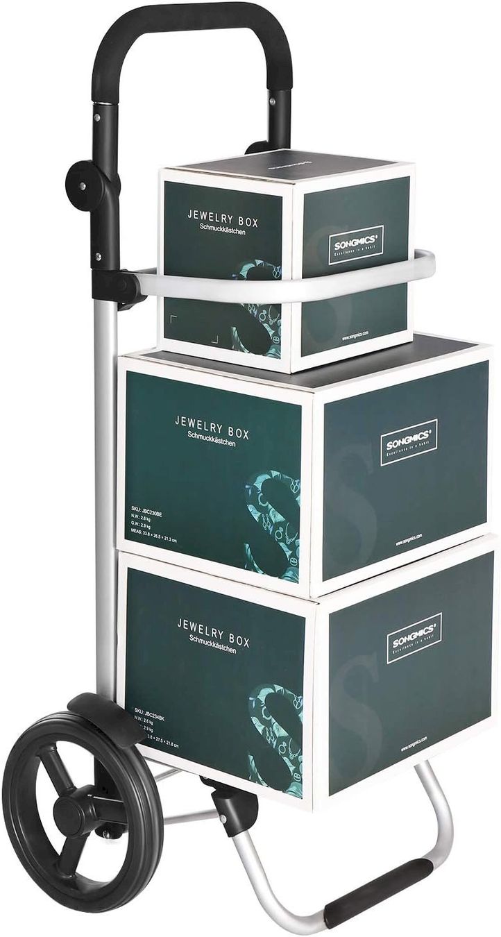 Altro per la casa: Einkaufstrolley klappbar 35L schwarz – Nuovo e nell'imballaggio originale da Bottighofen venduto da zaap 7