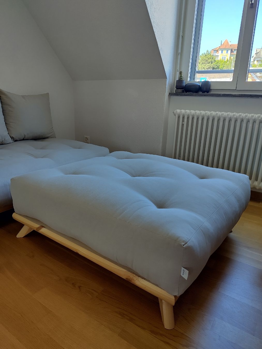 Karup Divani: Karup Design Schlafsofa mit Ottoman, neuwertig, beige – Usato da Zürich venduto da Bucle 1