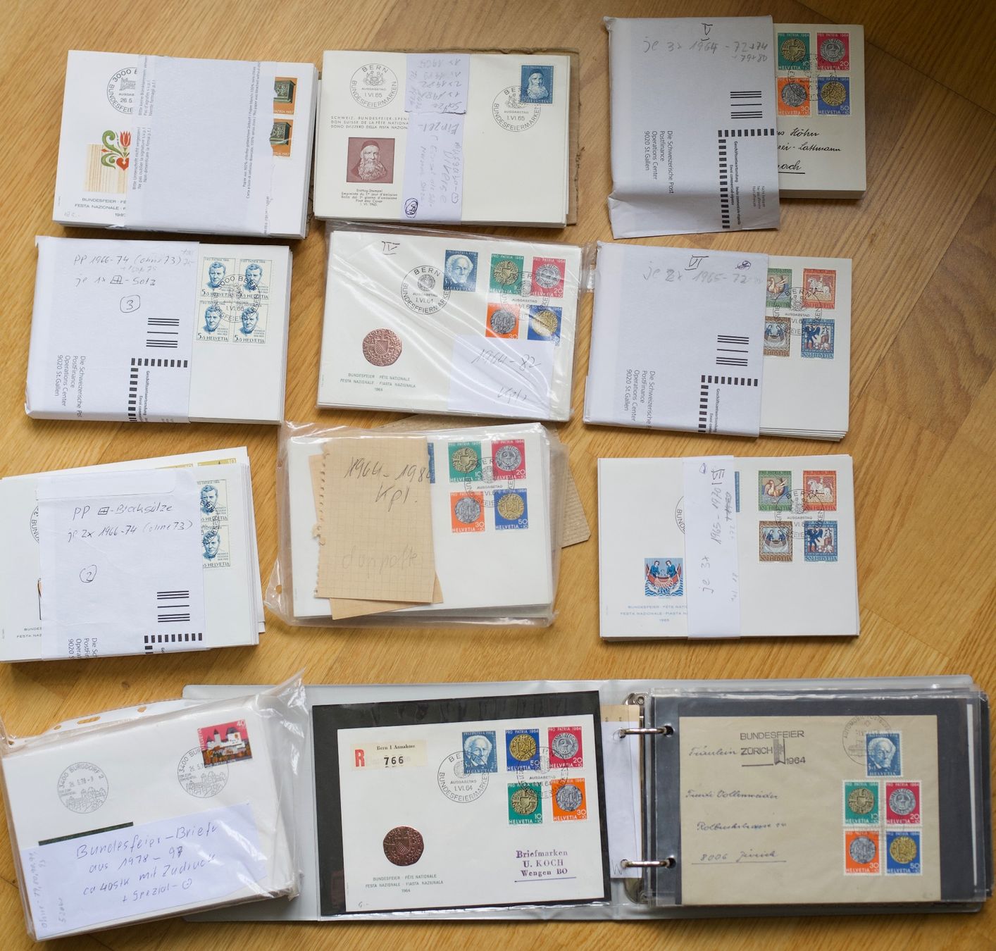 Tutti i francobolli: Grosse Pro Patria FDC-Sammlung  (1966-1986) – Usato da Oberuzwil venduto da Deafgrischa 2