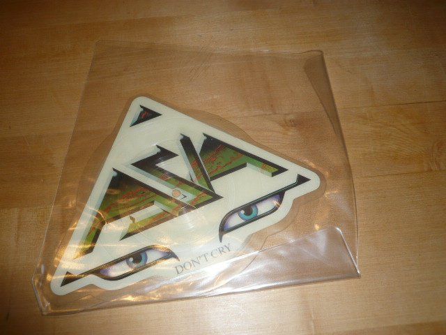 ASIA Don't Cry - SHAPED PICTURE DISC green - UK 1983 | Kaufen auf Ricardo