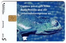 Swisscom, Centrex (deutsch) - seltene Geschenk Taxcard