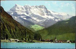 VILLENEUVE et la Dent du Midi