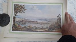 Zürich Druck von Weid um 1785 Stiche Bild