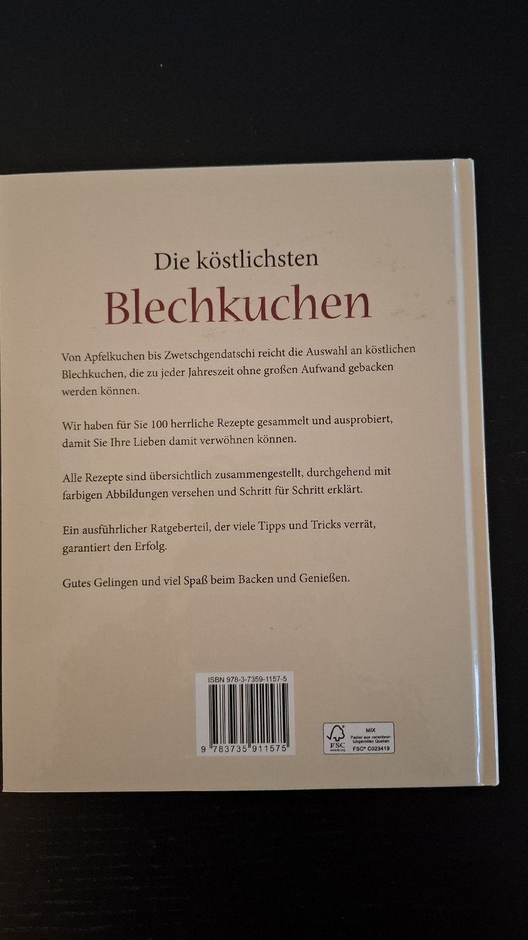 Libri: Die köstlichsten Blechkuchen•Bachbuch•GARANT – Usato da Ottenbach venduto da Rasenmaeeher 1