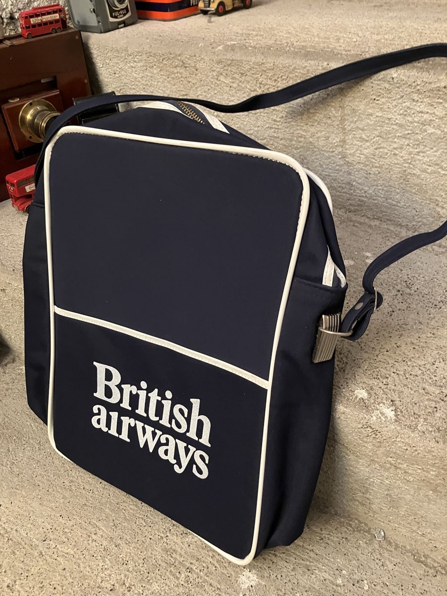 Borse: British Airways 1970,s Flight bag – Usato da Zürich venduto da Classic_Collection_Zurich