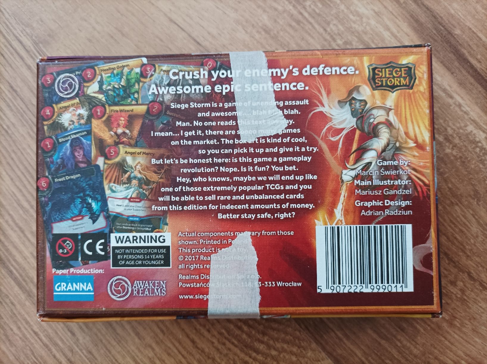 Giochi: Siege Storm - Jeu de cartes  – Usato da La Chaux-de-Fonds venduto da AbsintheBilly 1