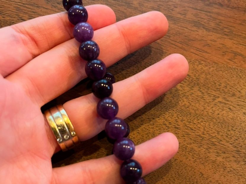 Bracciali & Braccialetti: Armband aus Amethyst ( one Size) – Nuovo (secondo la descrizione) da Gams venduto da Mariawicca 2