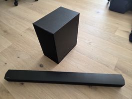 Samsung Soundbar HW-B460/ZG mit Subwoofer, neuwertig
