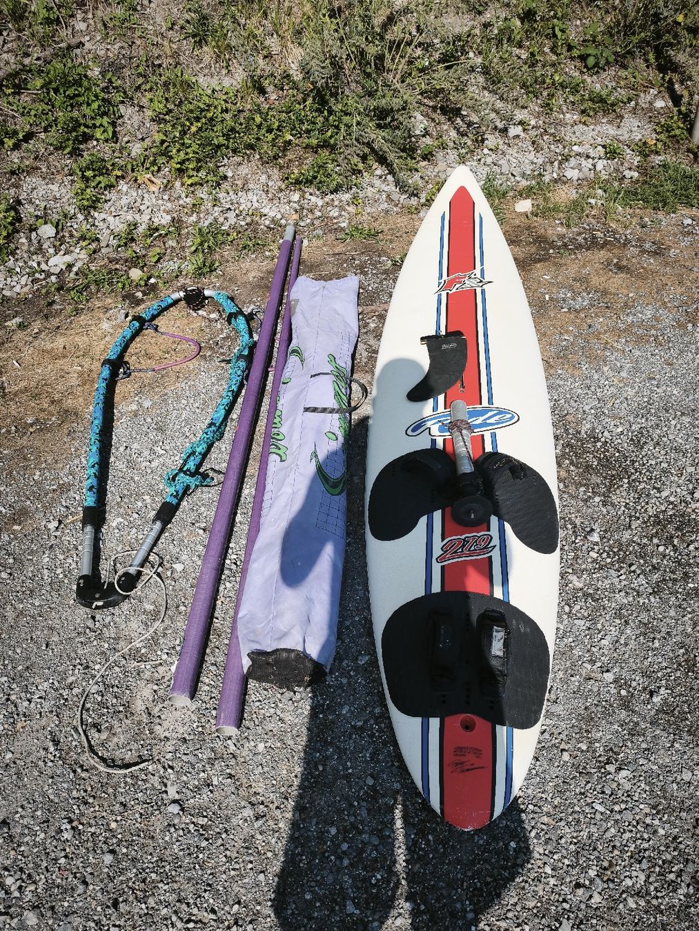 Surfboards & Schwimmbrette: Windsurf Set Komplett  – Gebraucht aus Gontenschwil von Jeepli1970
