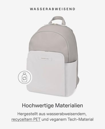 KAPTEN & SON Rucksack, Aalborg, Muted Clay, neuwertig