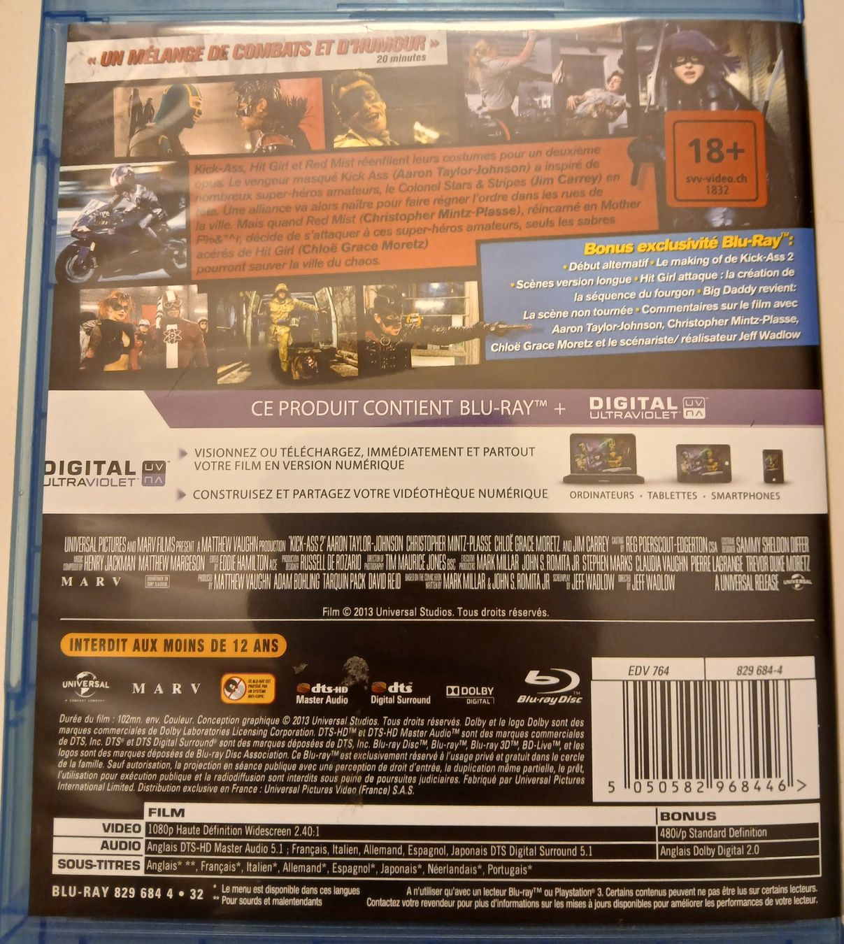 Tutti i DVDs: Kick Ass 2 Blu-ray – Nuovo e nell'imballaggio originale da Gingins venduto da Demonseed 1