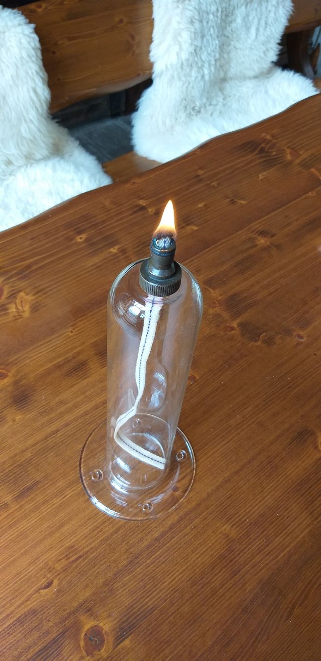 Lampes: Oel Kerze – D'occasion à Rodels par sol_pq169