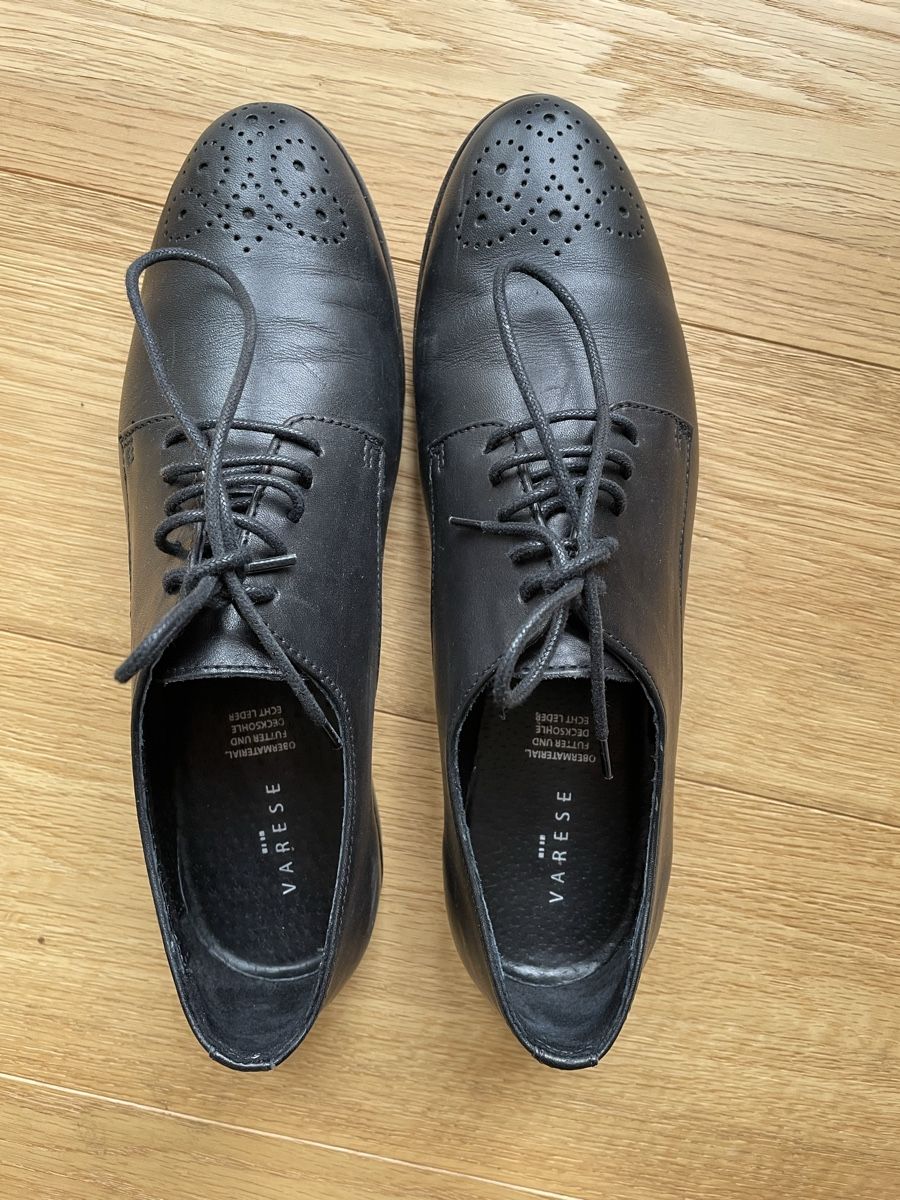 Damenschuhe: Varese edle Schnürschuhe schwarz Gr. 39 – Neu (gemäss Beschreibung) aus Winterthur von piip13 1