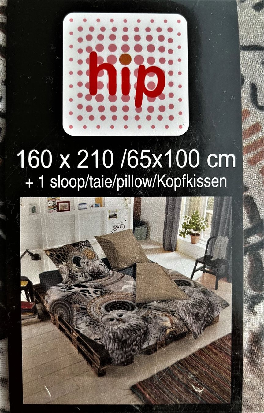 Biancheria da letto: Bettwäsche - Design Eule - 100 % Baumwolle - waschbar - NEU – Nuovo e nell'imballaggio originale da Wangen b. Olten venduto da Buntgemischt 2