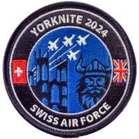Schweizer Luftwaffe Yorknite 2024 Patch