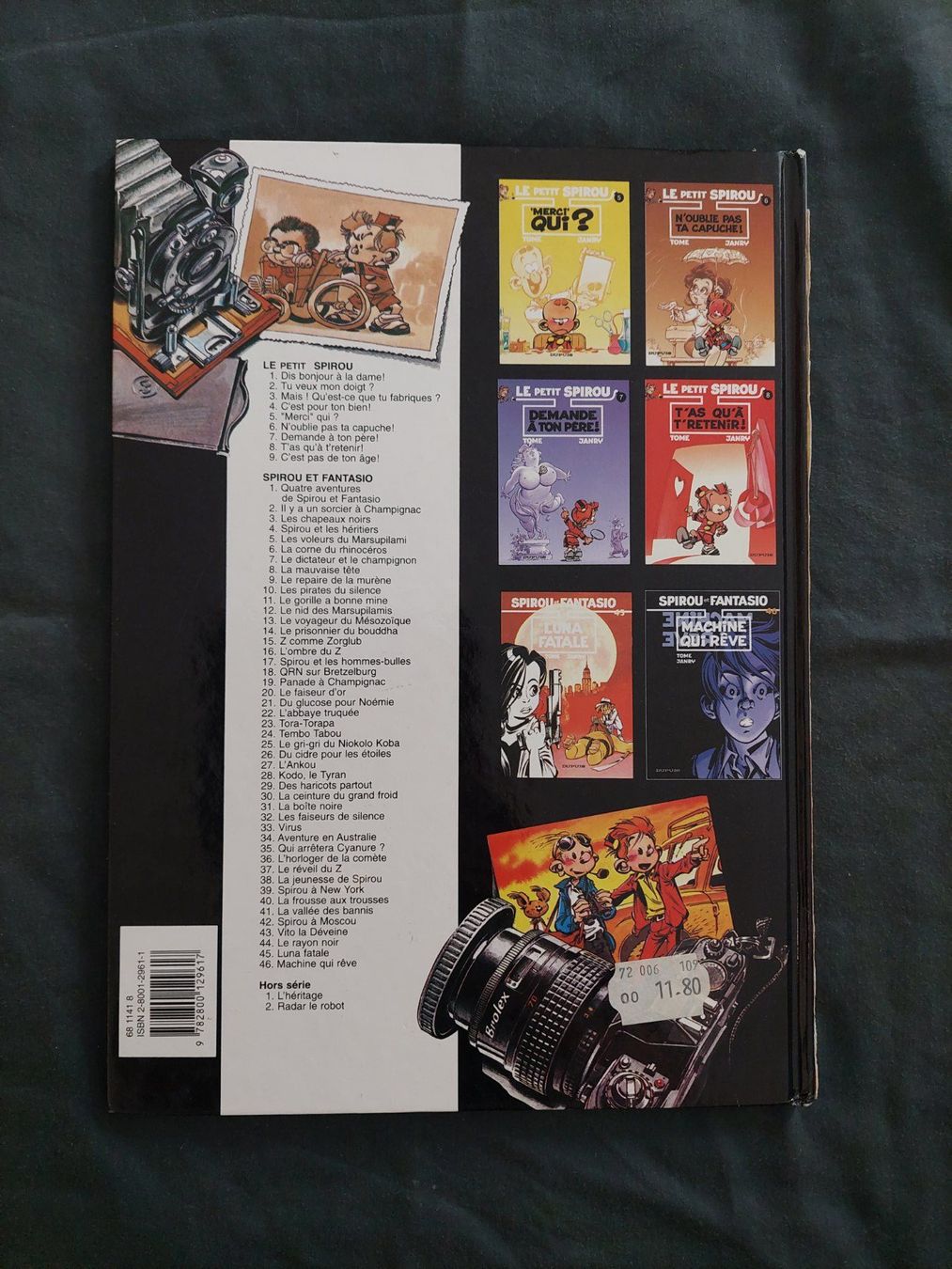 Comics: Le Petit Spirou T.9 C'est Pas de Ton âge EO 2000 BE+ – Gebraucht aus Genève von Blu_BD 1