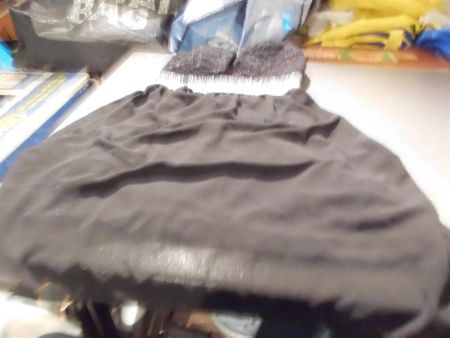 Kleid ca. Grösse M, schwarz, Spitzenober