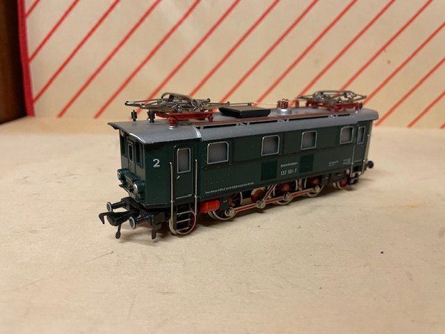 Fleischmann Modellini di ferrovie: E-Lok der DB Fleischmann Spur H0 – Usato da Rudolfstetten venduto da Rrst1968 1
