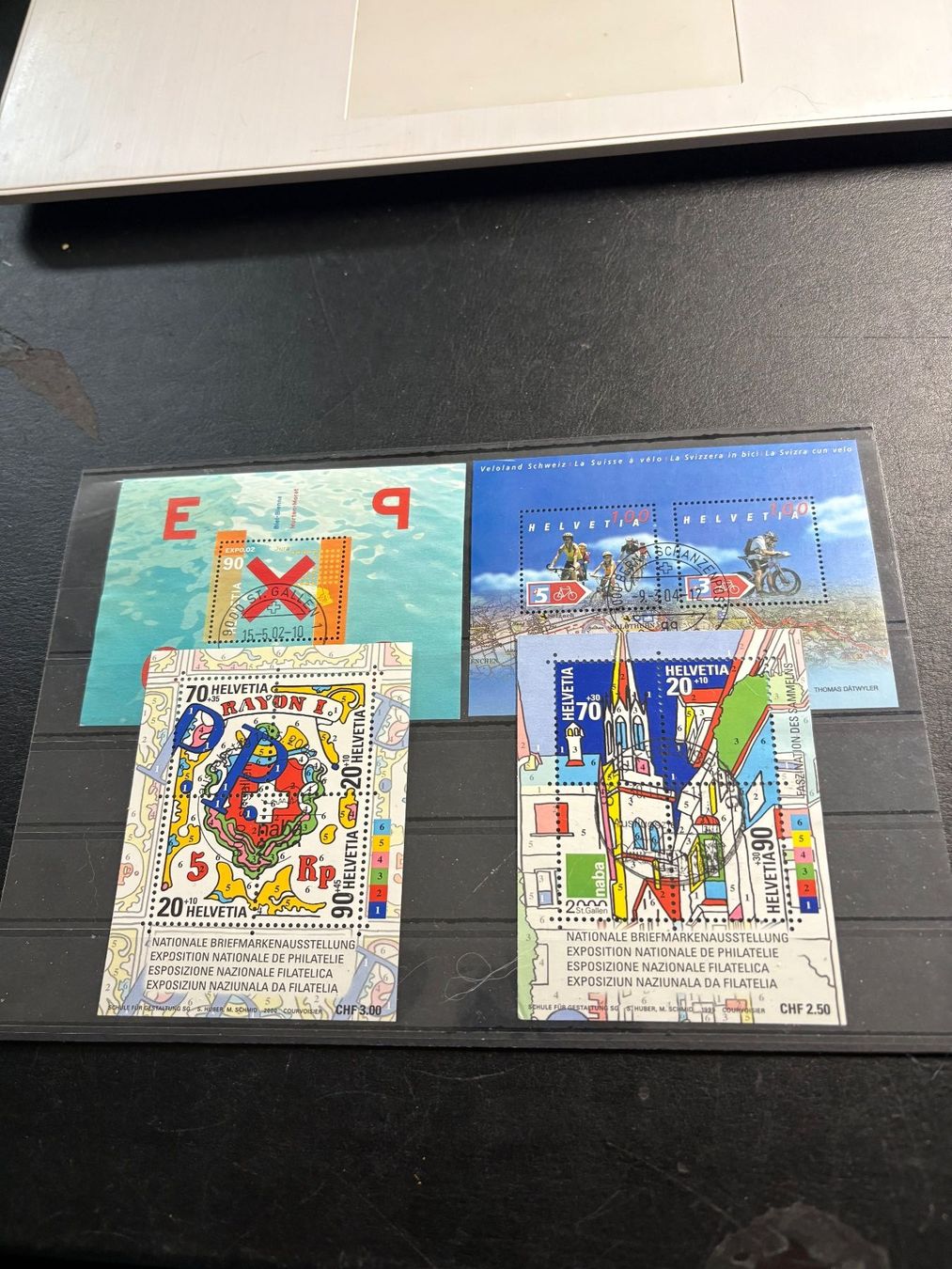 Alle Briefmarken: Blockausgaben – Gebraucht aus Herzogenbuchsee von Hebu6