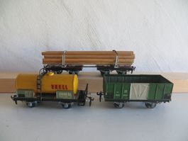 Buco Spur 0: Set mit 3 Güterwagen SBB, ohne OVP